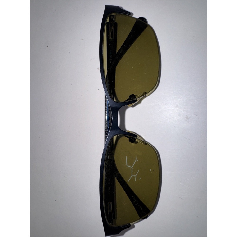 Phoebe P285 NAV Eyeglasses Frames Navy Blue Semi Rimless Rhinestone 54-17-135